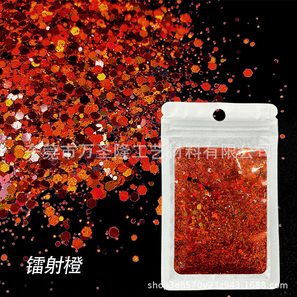 Wholesale Popular Holographic Mixed Size Sequins Filler